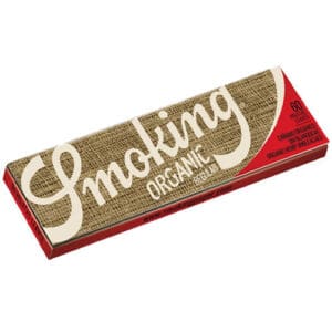 SMOKING ORGANIC CARTINE CARTINA CORTA 60 FOGLIE PER CONFEZIONE NON RAFFINATO SUPER SOTTILE SOLO CONFEZIONE SENZA SCATOLA