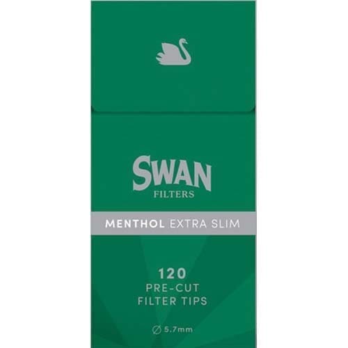 SWAN Filtertips Extra Slim Menthol, 120 Stück | NewCO VertriebsGmbH