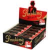 SMOKING FILTRI DI CARTA DELUXE KING SIZE TIPS LUNGO CON 6 PERFORAZIONI 33 FILTRI DI CARTA PER CONFEZIONE SCATOLA COMPLETA 50 PEZZI