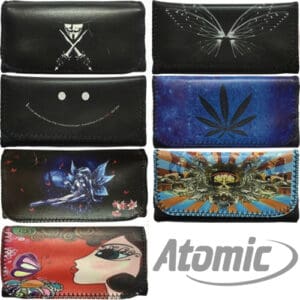 PORTA TABACCO ATOMIC PU DISEGNO PER ROTOLARE TABACCO COLLEZIONE 1