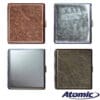 CIGARETTE CASE ATOMIC EXQUISITE CLASSIC FOR ROLLED AND REGULAR CIGARETTES IN 4 DESIGNS