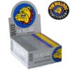 ROLLING PAPERS THE BULLDOG AMSTERDAM KING SIZE SLIM SILVER 33 LEAVES THIN PER PACK FULL BOX 50 PACKS