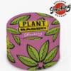 SMERIGLIATRICE PER TABACCO SMOKING XL PLANT BASED NEVER MIND COLLECTION 62mm 4 PARTI METALLO CON SCHERMO