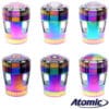 SMERIGLIATRICE PER TABACCO ATOMIC RAINBOW WINDOW 50mm 4 PARTI METALLO CON SCHERMO PREZZO PER ARTICOLO