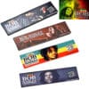 ROLLING PAPERS BOB MARLEY PURE HEMP KING SIZE SLOW BURNING THIN 15gr 33 LEAVES PER PACK ONLY PACK NO BOX 20 DIFFERENT DESIGNS PRICE PER PIECE