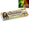 ROLLING PAPERS BOB MARLEY ORGANIC HEMP UNBLEACHED SLOW BURNING THIN 14GR KING SIZE 33 LEAVES + 33 PAPERS FILTERS WITH 6 PERFORATIONS PER PACK ONLY PACK NO BOX 20 DIFFERENT DESIGNS PRICE PER PIECE