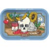 ROLLING TRAY SMOKING ART IS DEAD SKULL COLLECTION METAL LARGE SMOKING ACCESSORIES FOR TOBACCO ROLLING PAPERS AND FILTERS