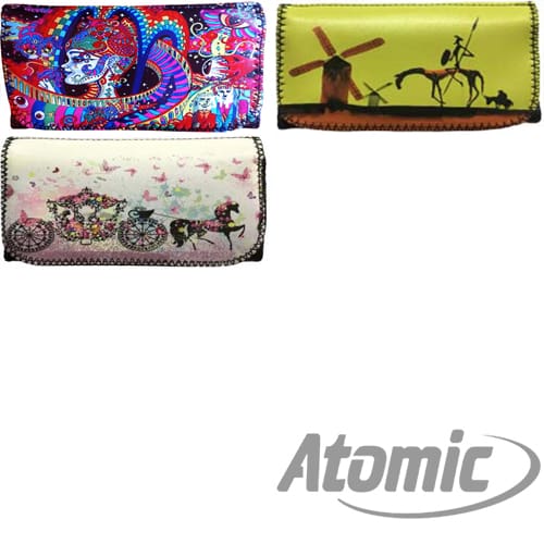 TOBACCO POUCH CASE FOR ROLLING CIGARETTE ATOMIC PU DESIGN COLLECTION 4