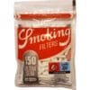 FILTERS SMOKING 150 ULTRA SLIM 5.3 ΜΜ THE THINNEST FILTER THE THINNEST CIGARETTE SAVE TOBACCO 150 FILTERS PER PACK PRICE PER PACK