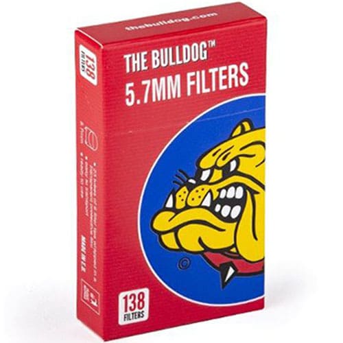 THE BULLDOG AMSTERDAM 5.7 MM ULTRA SLIM 138 FILTRI STICK CONFEZIONE RISPARMIO IN CELLOPHANE PREZZO PER CONFEZIONE