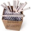 SMOKING DELUXE 50 KING SIZE CONES SPIRAL DESIGN ULTRATHIN SLOW BURNING SPECIAL PROTECTIVE HANDMADE PAPER PACKAGING 50 PRE ROLLED CONES