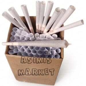 SMOKING DELUXE 50 KING SIZE CONES SPIRAL DESIGN ULTRATHIN SLOW BURNING SPECIAL PROTECTIVE HANDMADE PAPER PACKAGING 50 PRE ROLLED CONES