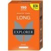 EXPLORER LUNGO 22mm EXTRA SLIM 5.7mm ARANCIA MIGLIOR FILTRAGGIO RISPARMIO TABACCO 150 ARROTOLARE FILTRI PER CONFEZIONE SOLO CONFEZIONE SENZA SCATOLA
